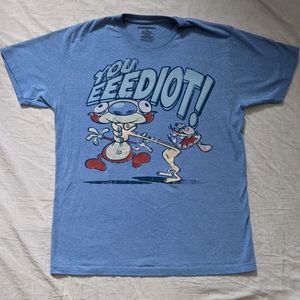 Vtg Nickelodeon Unisex Ren Stimpy Tv Show Cartoon
